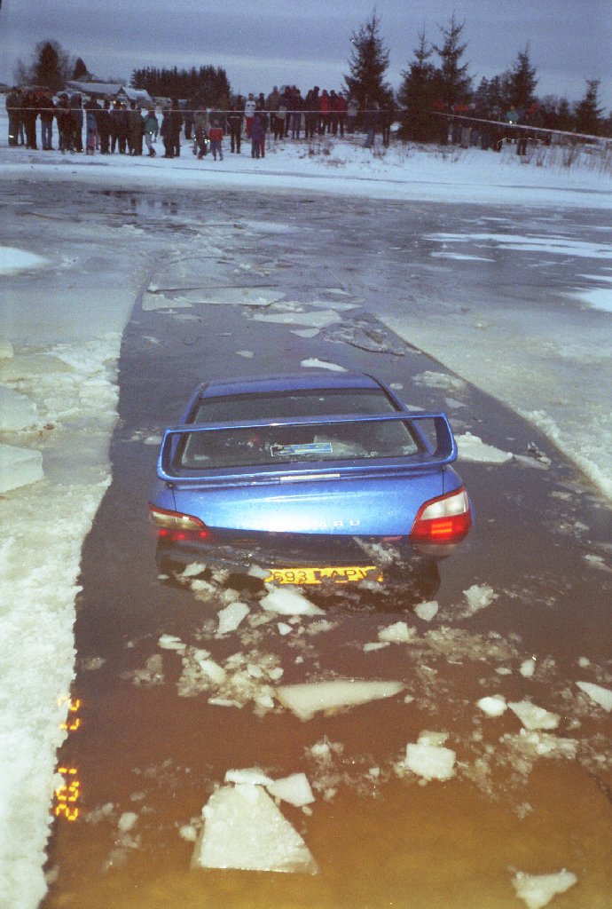 Subaru Imprezza Ice Skating 4